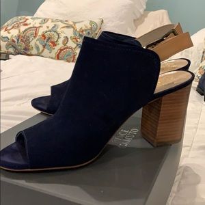 Vince Camuto stacked heel sling back
